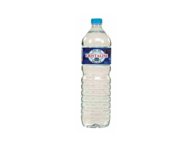 CRISTALLINE eau plate 1,5 L (paquet 12 bouteilles) 
