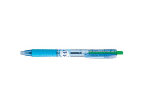 a blue ballpoint pen